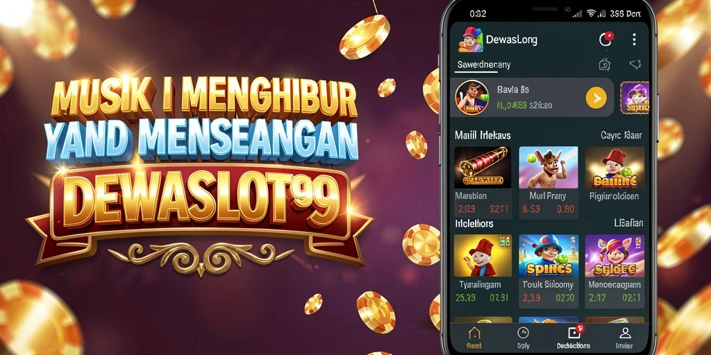 Gameplay DEWASLOT99 menampilkan tantangan musik yang seru.