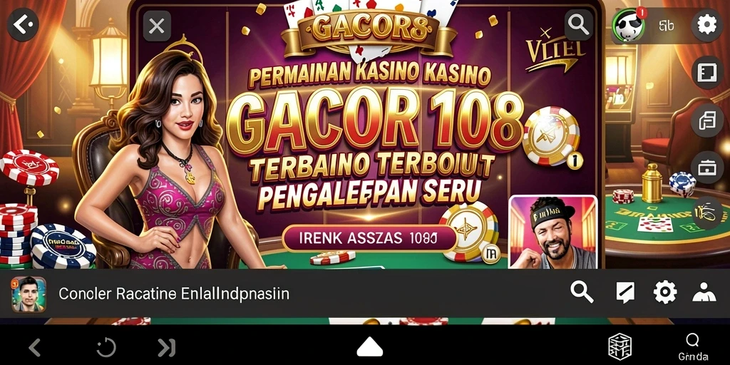 Tampilan gameplay GACOR108 yang menarik dan mengasyikkan.