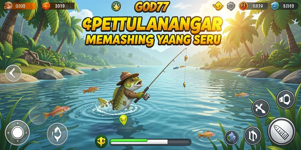 Tampilan gameplay yang seru dan menantang di GOD77.