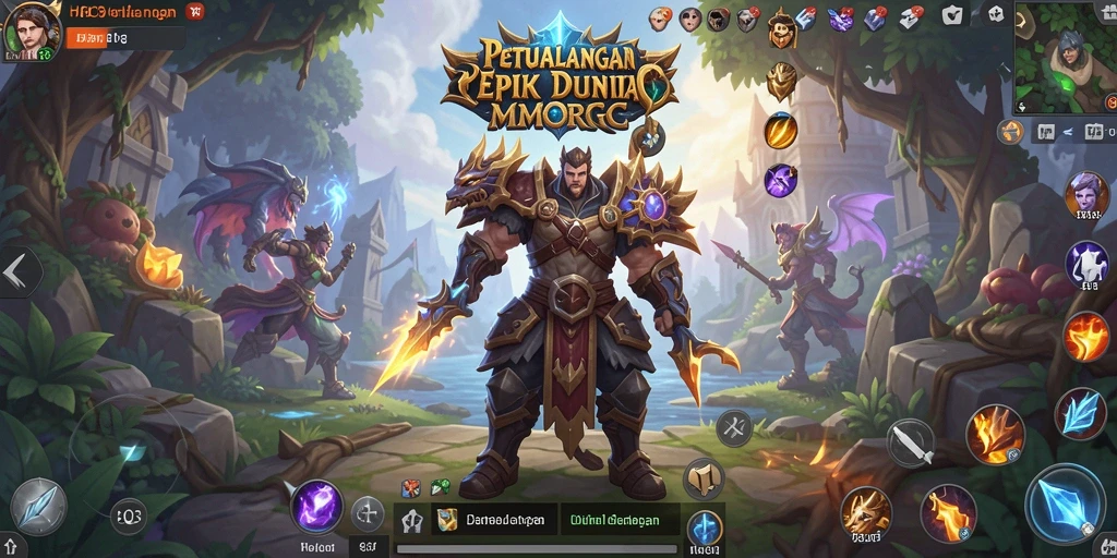 Gameplay epik dalam dunia fantasi H03 yang menakjubkan.