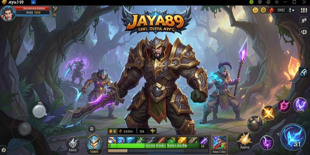 Screenshot JAYA89 menampilkan aksi pertarungan yang mendebarkan dalam game ARPG.