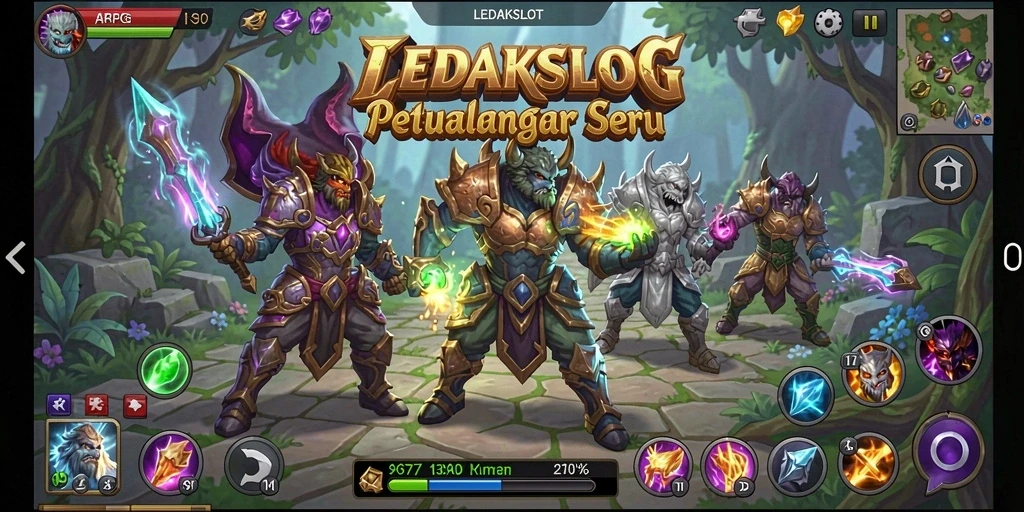 Tampilkan gameplay seru dan karakter menarik di LEDAKSLOT.