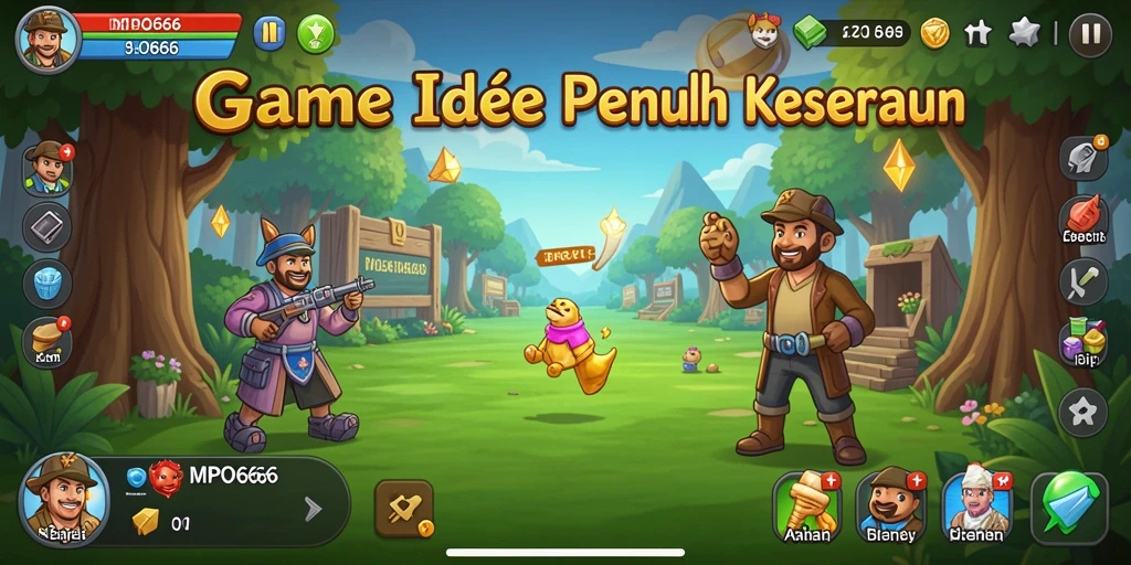 Screenshot MPO666 menunjukkan gameplay Idle yang seru dan menarik.