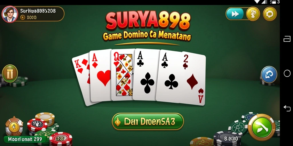 Tampilan gameplay SURYA898 yang menarik dan interaktif.
