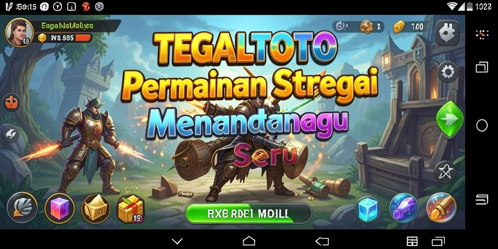Tangkapan layar utama TEGALTOTO menunjukkan gameplay seru dan strategi yang mendebarkan.