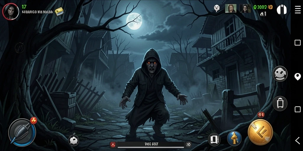 Gameplay mencekam dengan atmosfer kegelapan yang nyata.